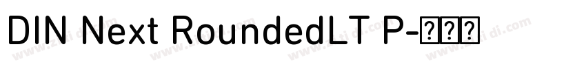 DIN Next RoundedLT P字体转换
